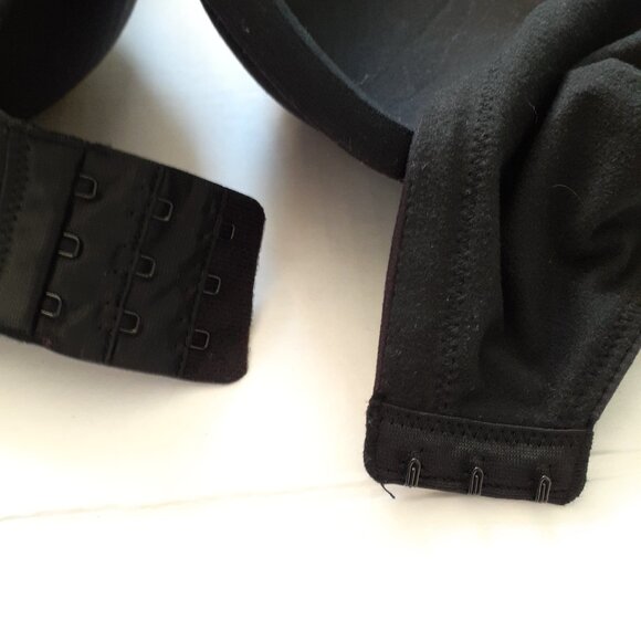 NWT Warners Cloud 9 Super Soft Underwire Lightly Lined T-Shirt Bra Black 36C - Picture 6 of 13